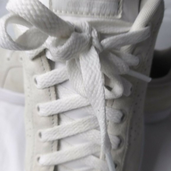 Adidas Beige Suede Sneaker Cloudfoam Advantage DA9672~Mens 11.5 - Picture 5 of 11